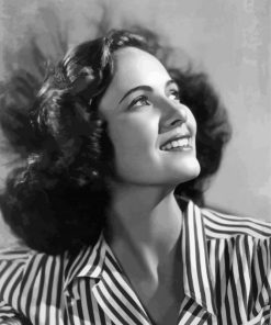 Monochrome Teresa Wright Paint By Number