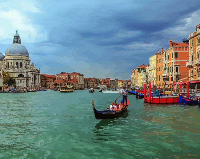 Scenes Of Venice Paint By Number
