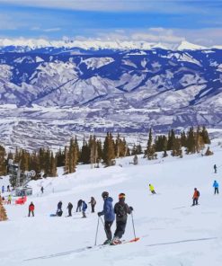 Ski Resorts In United States Paint By Number