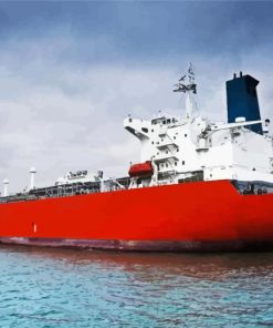 Tanker Ship Paint By Number