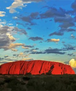 Aesthetic Uluru National Park Paint By Number