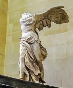 Winged Victory Of Samothrace Monument Paint By Number