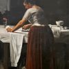Woman Ironing By François Bonvin Paint By Number
