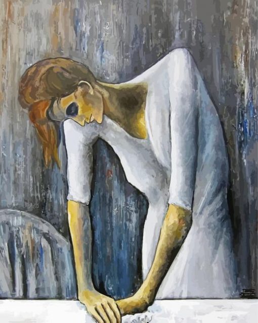 Woman Ironing By Pablo Picasso Paint By Number