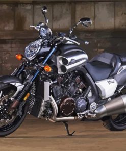 Yamaha VMAX Motorcycle Paint By Number