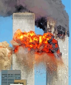 11 September World Trade Center Paint By Number