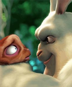 Aesthetic Big Buck Bunny Paint By Number