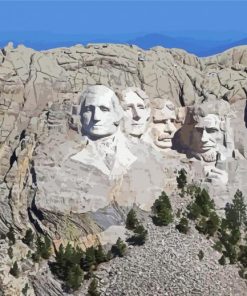 Aesthetic Mt Rushmore Paint By Number
