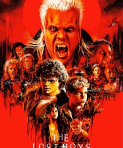 Aesthetic The Lost Boys Poster Paint By Number