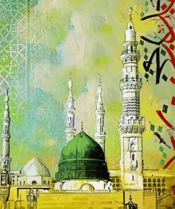 Al Masjid An Nabawi Art Paint By Number