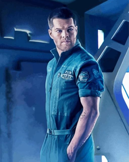 Amos Burton The Expanse Movie Paint By Number