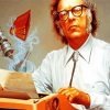Artistic Isaac Asimov Paint By Number