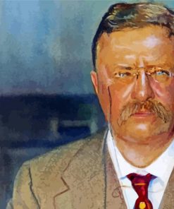 Artistic Theodore Roosevelt Paint By Number