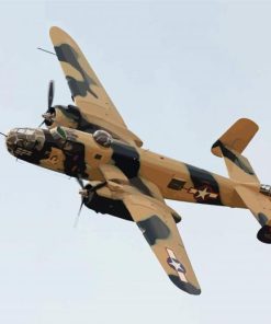 B25 Mitchell Military Plane Paint By Number