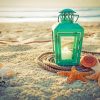 Beach Lantern And Shellfish Paint By Number