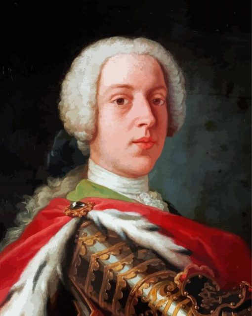 Bonnie Prince Charlie Art Paint By Numbe