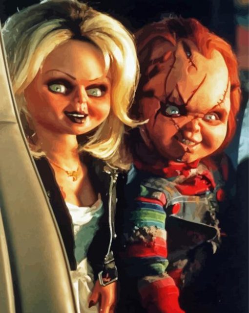 Bride Of Chucky Paint By Number