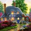 Cool Cottage Garden Paint By Number
