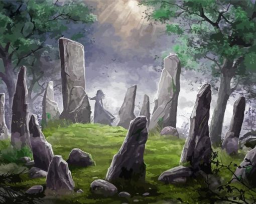 Craigh Na Dun Art Paint By Number