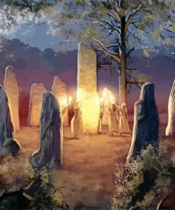 Craigh Na Dun Outlander Art Paint By Number