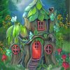 Fantasy Fairytale House Paint By Number