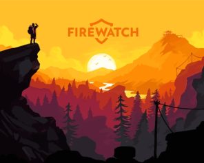 Firewatch Game Paint By Number