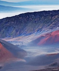 Haleakala Landscape Paint By Number