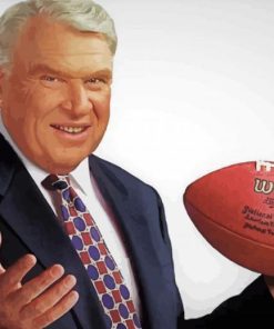 John Madden Football Coach Paint By Number