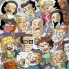 King Of The Hill Characters Paint By Number