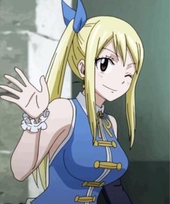Lucy Heartfilia Paint By Number