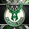Milwaukee Bucks Basketball Logo Paint By Number
