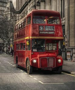 Old Routemaster Paint By Number