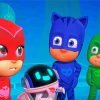 PJ Masks Heroes Of The Night Paint By Number