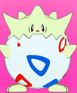Pokémon Togepi Paint By Number