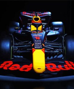 Red Bull Race Car Paint By Number