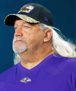 Rob Ryan Football Coach Paint By Number