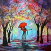 Romanticism Under The Rain Paint By Number