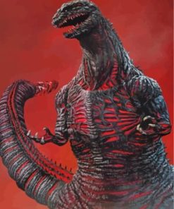 Shin Godzilla Monster Paint By Number