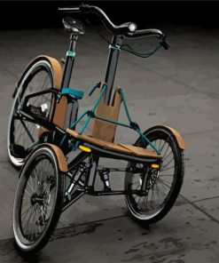 Stylish Tricycle Paint By Number