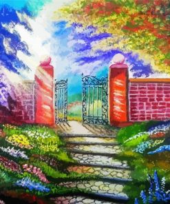 The Garden Gate Paint By Number