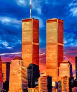 World Trade Center In New York Art Paint By Number