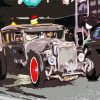 Abstract Ratrod Car Paint By Number