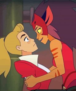 Adora And Catra Paint By Number