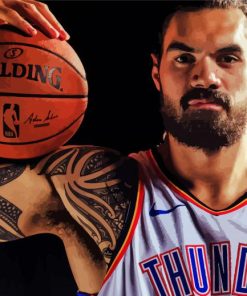 Aesthetic Player Steven Adams Paint By Number