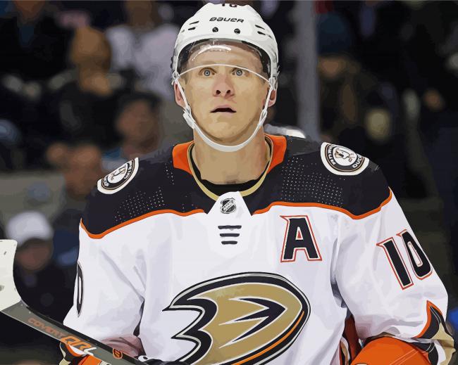 Anaheim Ducks Corey Perry Player Paint By Number