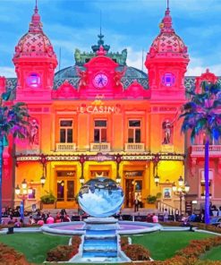 Casino Monte Carlo Paint By Number