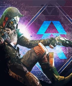 Cayde 6 Destiny Game Hunter Paint By Number