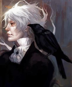 Crone And Crow Paint By Number