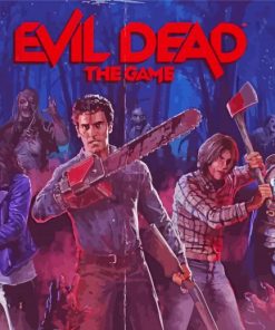 Evil Dead Game Poster Paint By Number