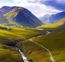 Glencoe Scotland Paint By Number